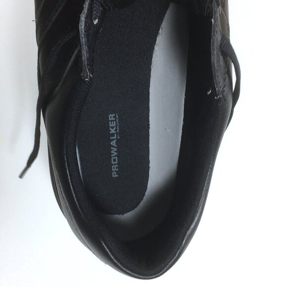 Rockport ProWalker Lace Up Oxford Shoes Mens Size 14 W Wide Black Leather K71096